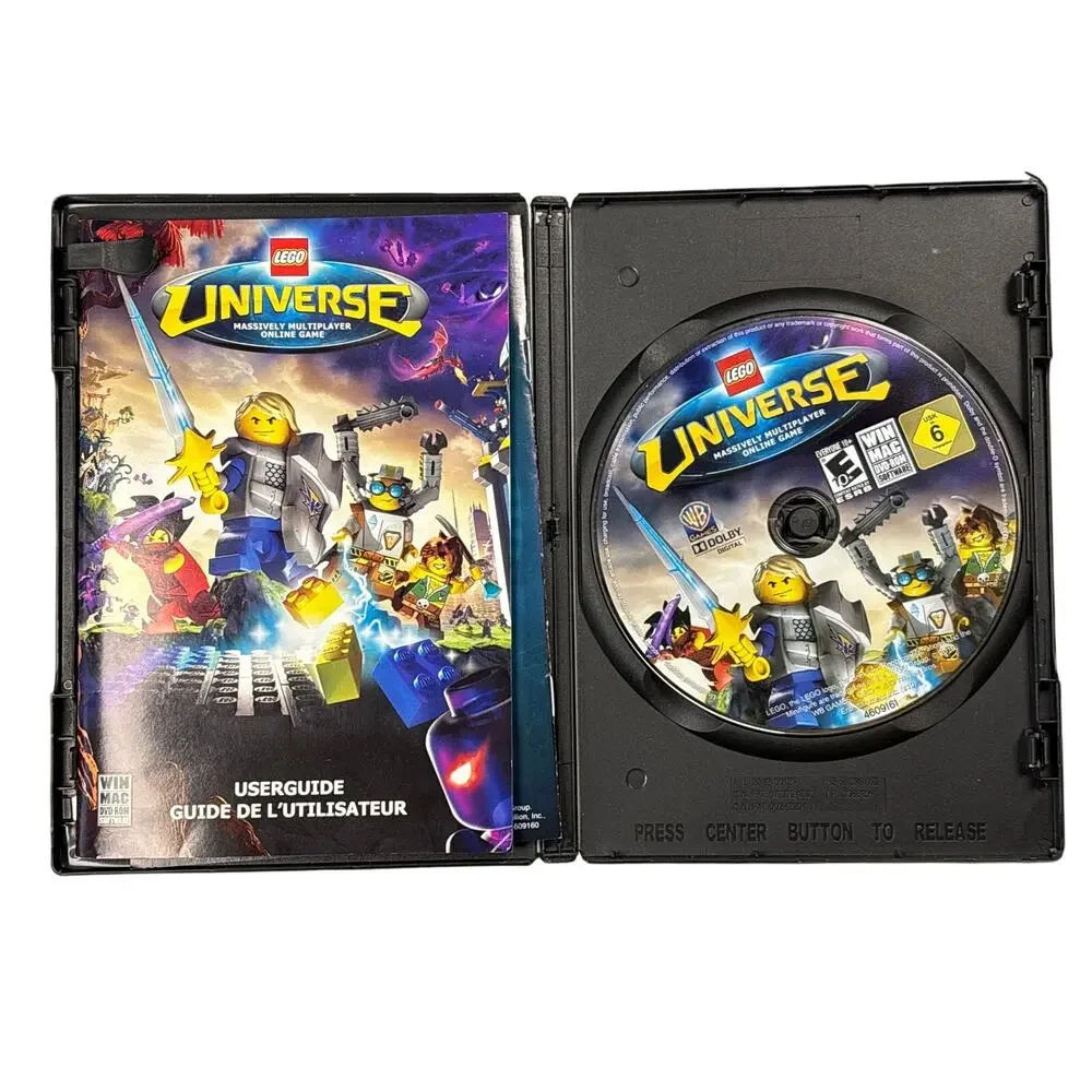 Lego Universe Massively Multiplayer Online Game DVD-ROM for PC/MAC Complete CIB